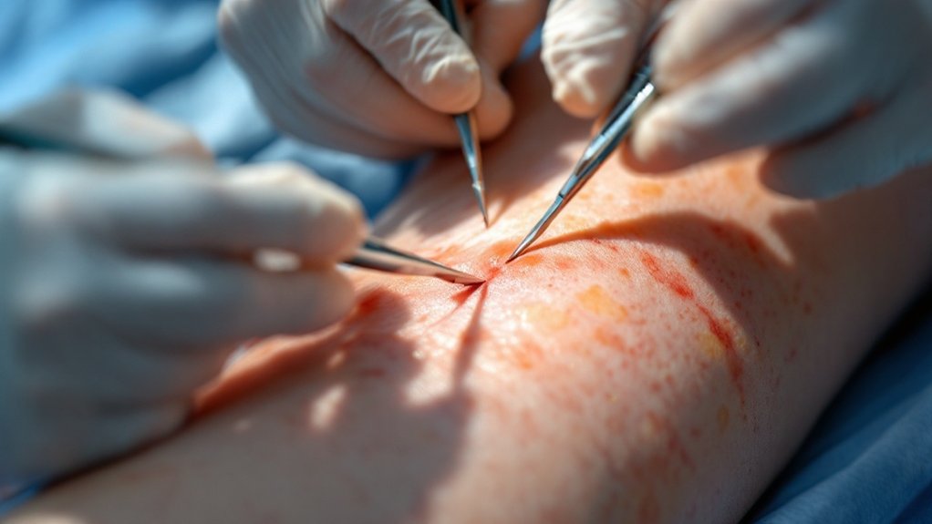 surgical intervention for ulcers